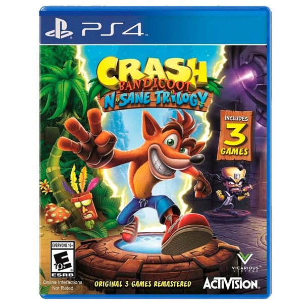 CRASH BANDICOOT N. SANE TRILOGY PS4 | PS5 - NivuxGames