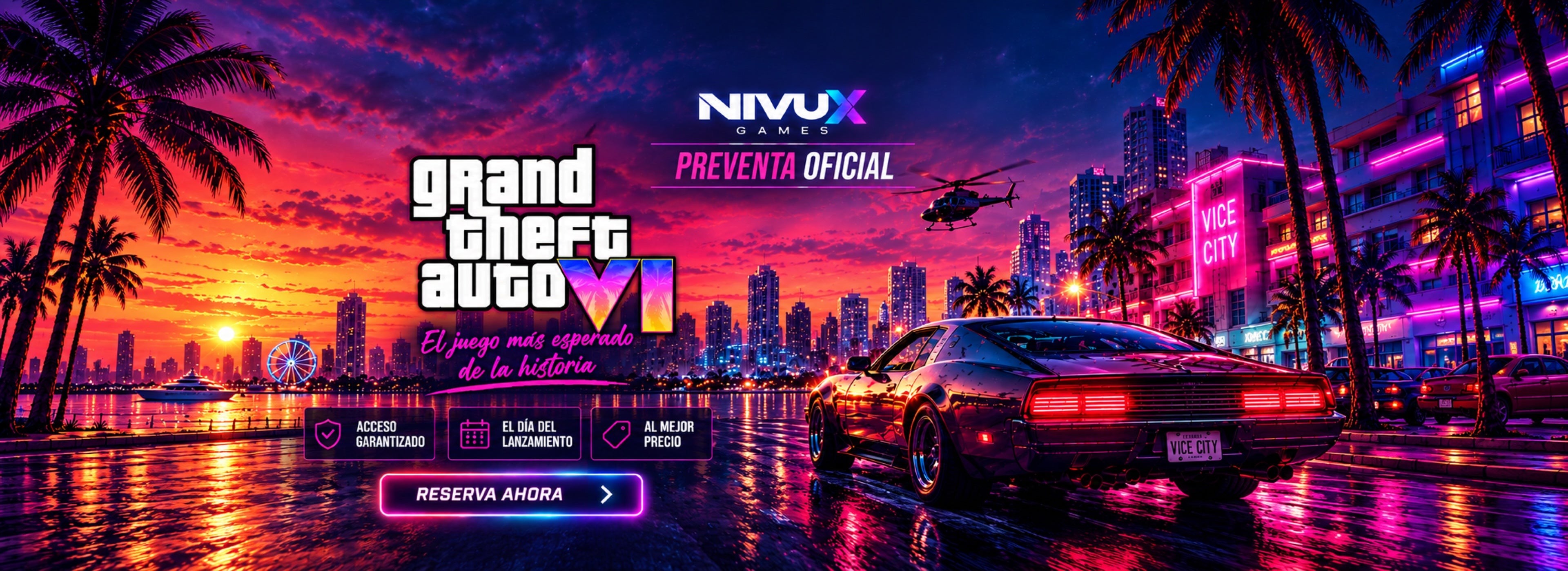 Preventa de Grand Theft Auto VI en NivuxGames